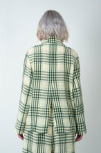 Load image into Gallery viewer, JACKET IN CHECK LINEN VISCOSE
