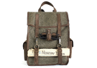 Load image into Gallery viewer, BACKPACK LEATHER/CANVAS
