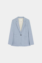 Load image into Gallery viewer, DUST BLUE LINEN BLAZER
